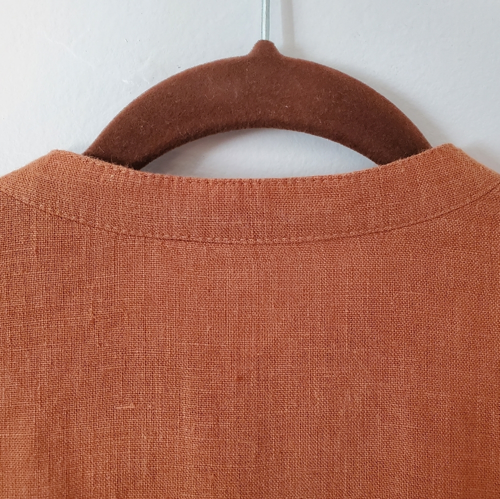 handmade linen womens tsiomik kids blouse - Picture 7 of 16